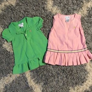 LOT OF 2!!! Ralph Lauren 6Month Dresses!!!
